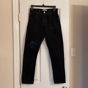 Re/Done Vintage Levi’s in *High Rise Ankle Crop* size 24